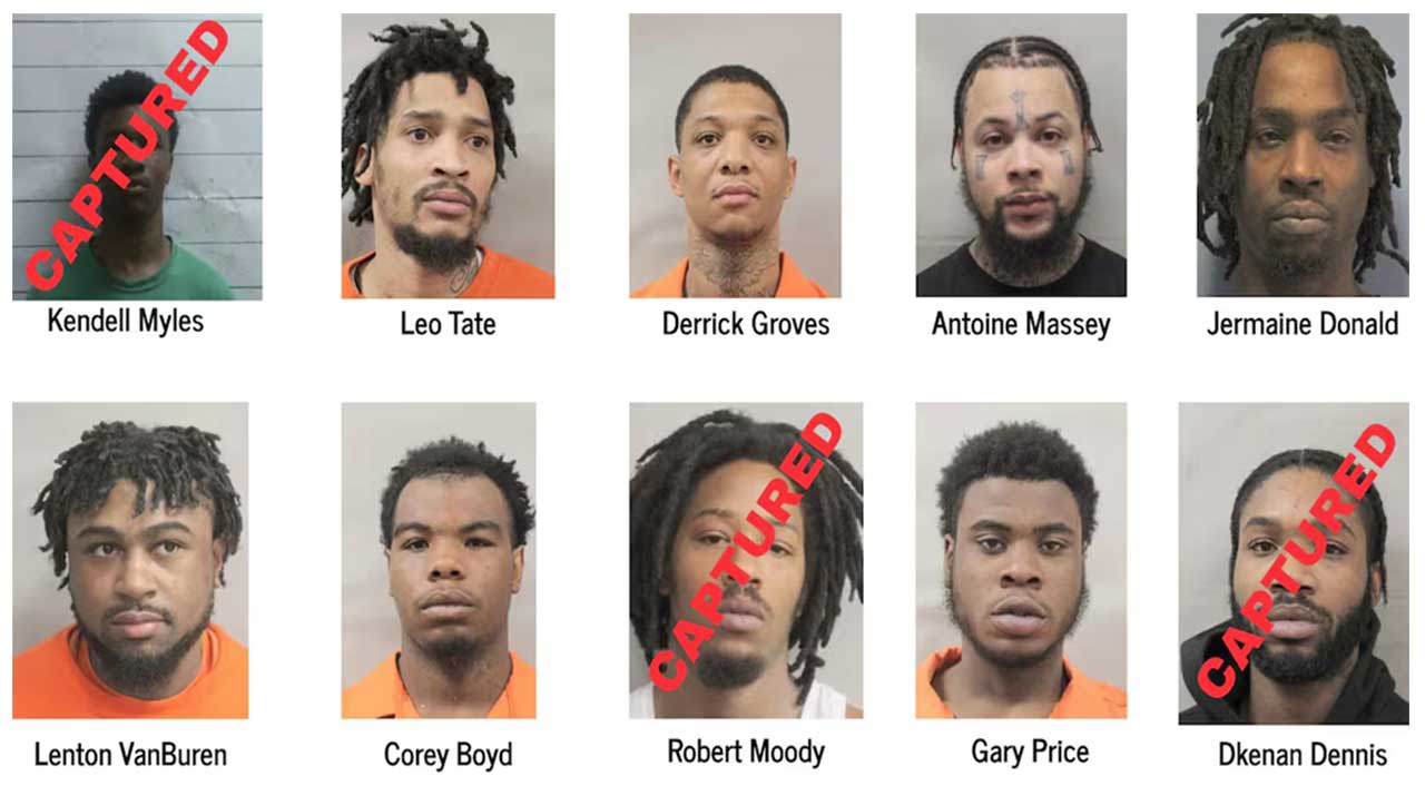 Manhunt continues Monday for 7 Orleans jail escapees