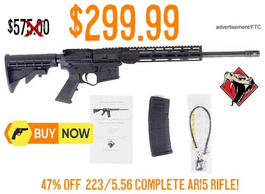 Rattlesnake Tactical RTAC RT15 223 5.56 Complete Rifle lowest price aug2025