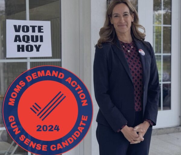 The choice is between someone gun owners can work with and this. (Mikie Sherrill/Facebook)