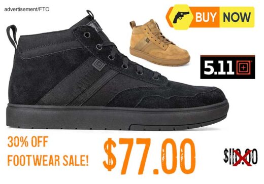 5.11 McClane Mid-Top Sneaker lowest price