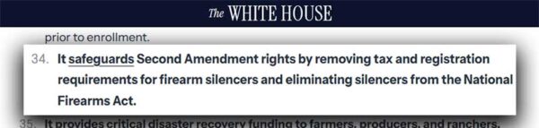 50 Wins in the One Big Beautiful Bill White House Screengrab 6-20-2025