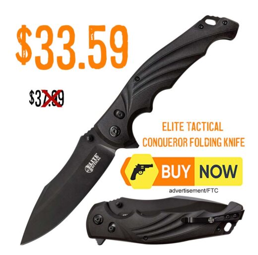 Elite Tactical Conqueror Folding Knife