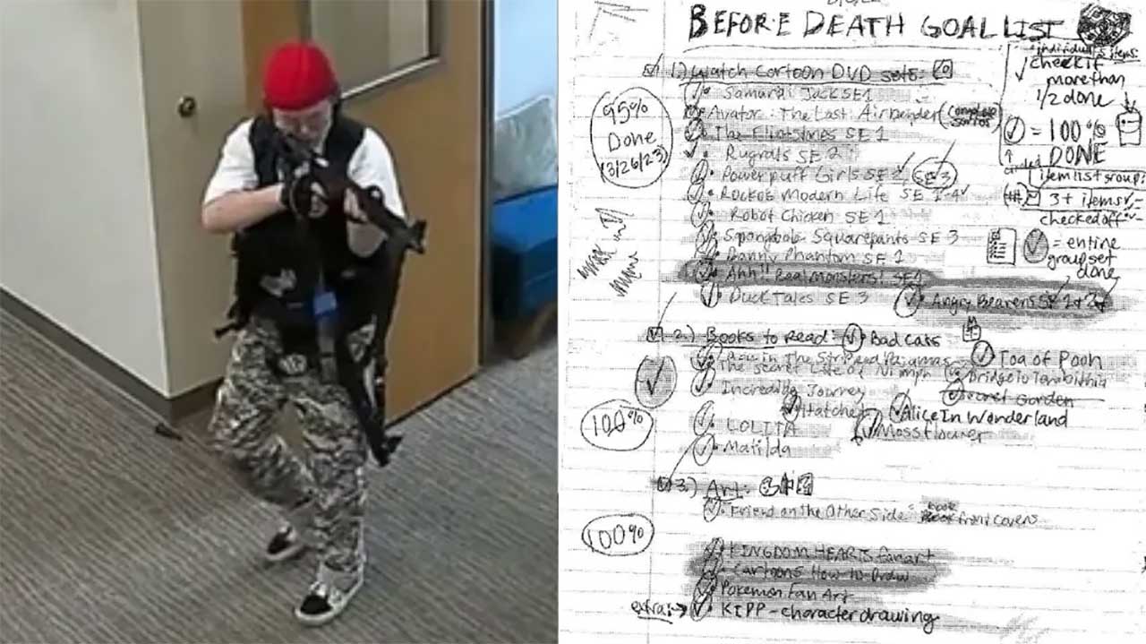 FBI Releases Writings of Trans Covenant School Shooter Audrey Hale