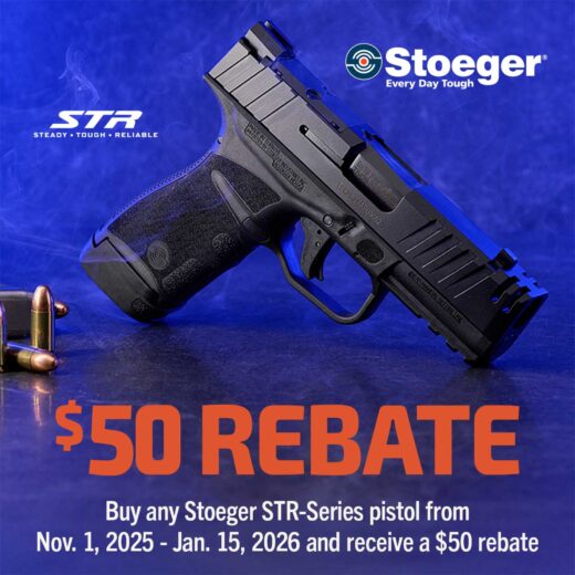 Stoeger Industries STR-9 Handguns Rebate nov2025