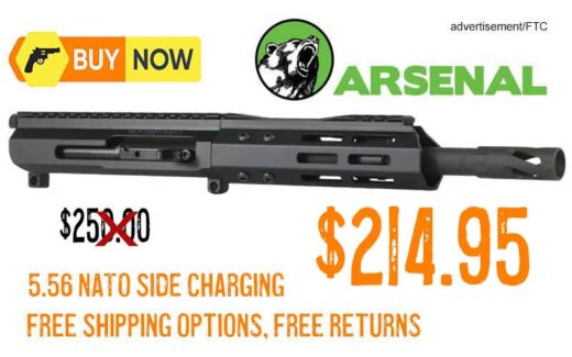 Bear Creek Arsenal BC-15 5.56 Side Charging Upper lowest price jan2026