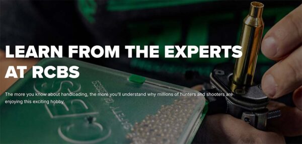 RCBS Launches Educational Resource for Handloaders – The Reloading Hub