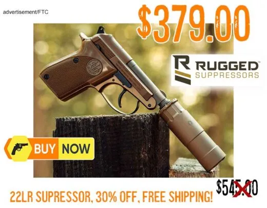 Rugged Suppressors Oculus 22 LR lowest price