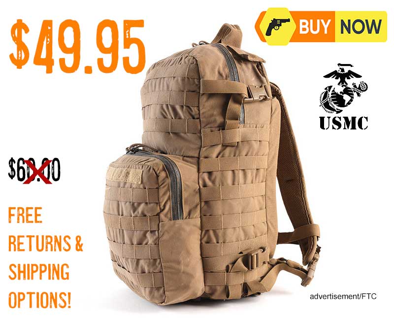 USMC Issue FILBE 3 Day Assault Backpack lowest price