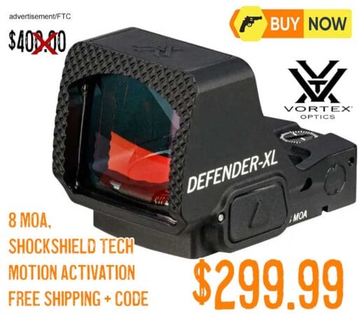 Vortex Defender-XL Micro Red Dot Sight lowest price