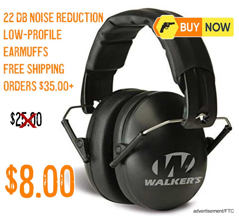 Walkers Pro Low-Profile Earmuffs lowest price