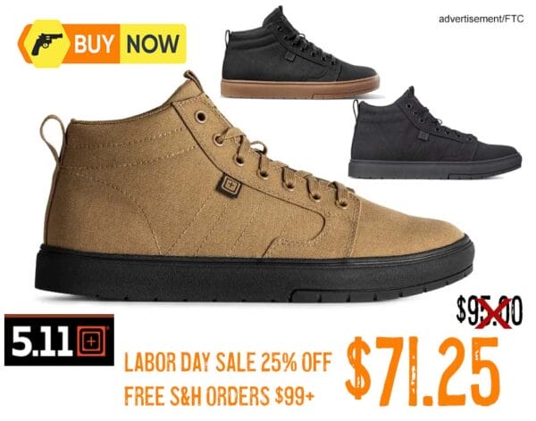 5.11 Foley Mid Men's Shoe lowest price