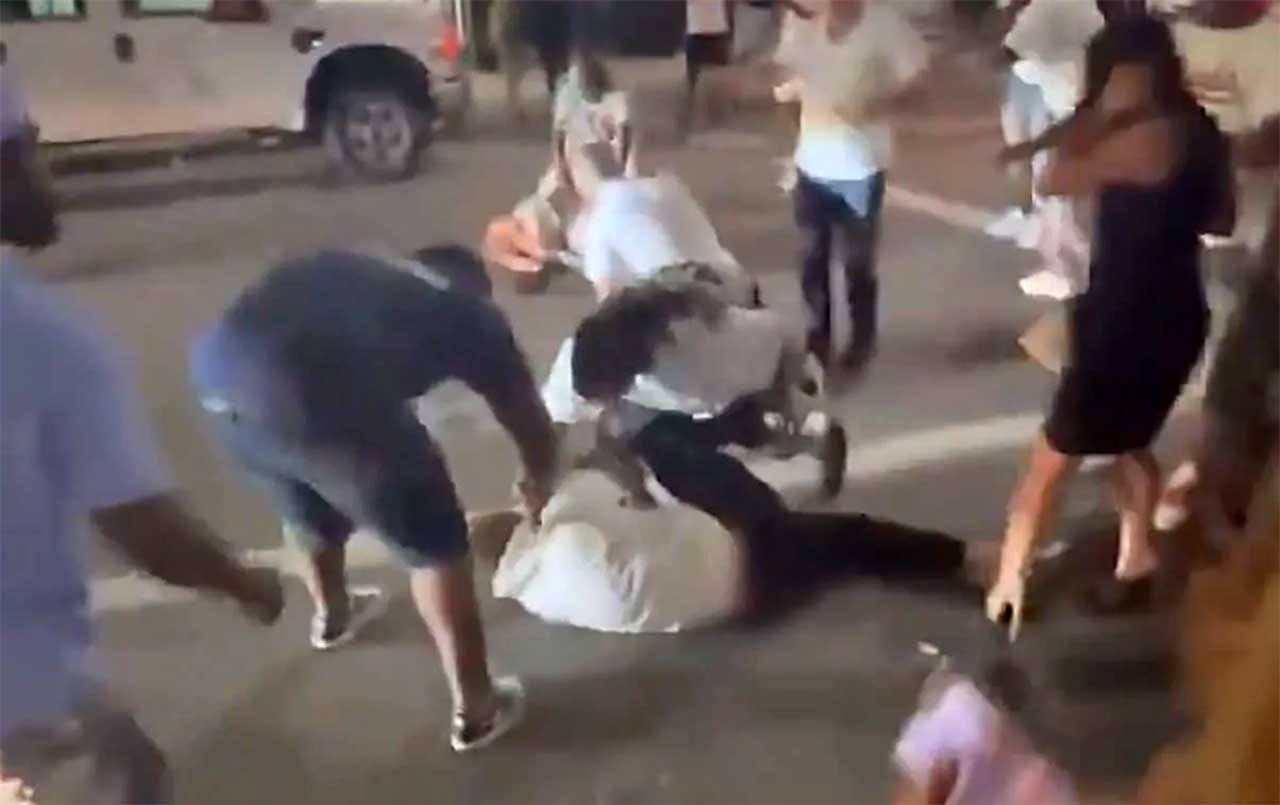 Attack on white couple at Cincinnati OH 8-2025