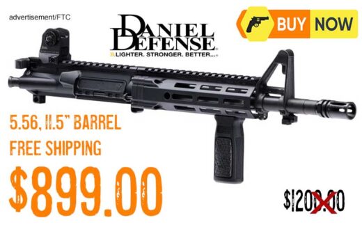 Daniel Defense Contract Overrun 11.5" Upper lowest price
