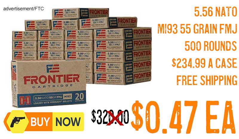 NATO M193 55 Grain Full Metal Jacket ammo lowest price sept2025