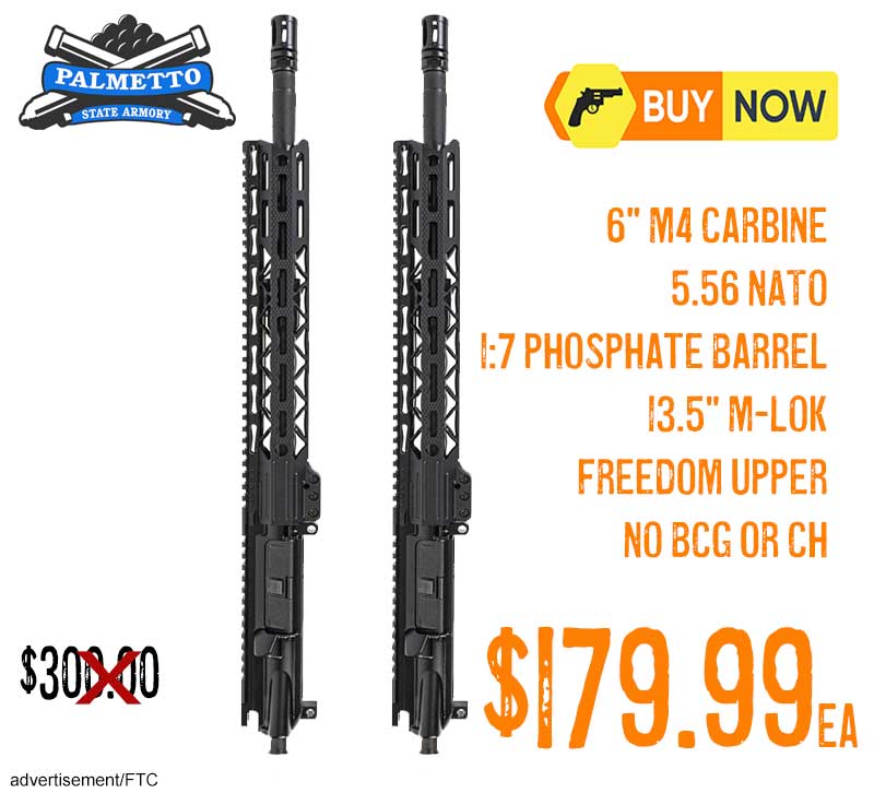 PSA M4 Carbine 5.56 NATO M-LOK Freedom upper lowest price
