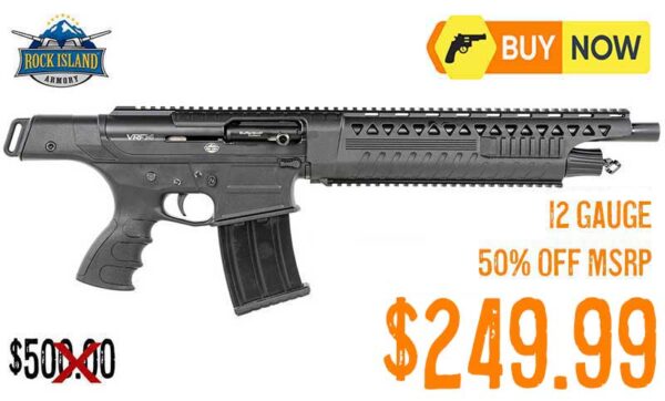 Rock Island Armory VRF-14 12Ga Firearm sale deal lowest price aug2025aaupdate