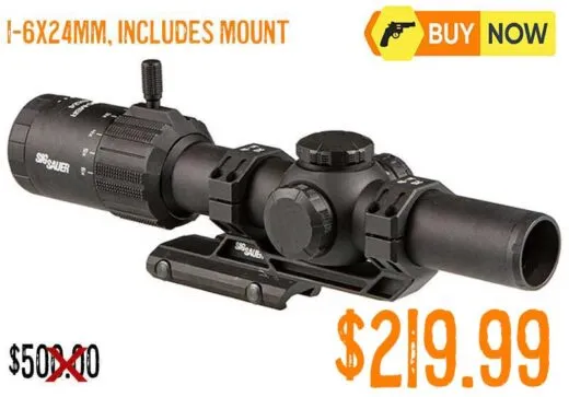 Sig Sauer Tango MSR 1-6x24mm riflscope deals sale discount aug2025update