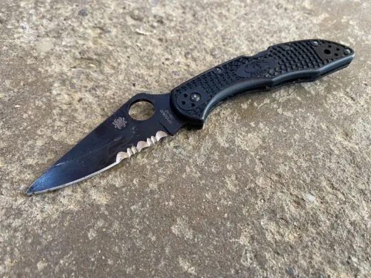 Spyderco Delica 4 EDC knife - Open