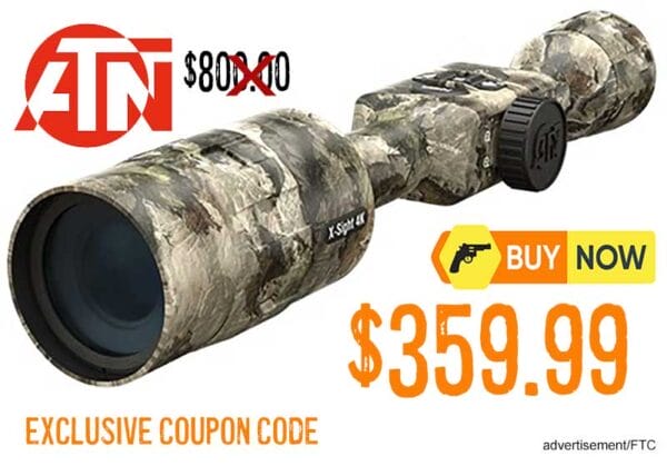 ATN X-Sight 4K Pro 5-20X Smart Day Night Rifle Scopes lowest prices