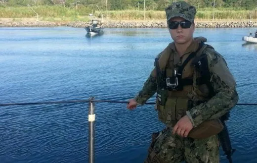 Former U.S. Navy E-6 Patrick &acirc;Tate&acirc; Adamiak. (Photo courtesy Patrick &acirc;Tate&acirc; Adamiak).