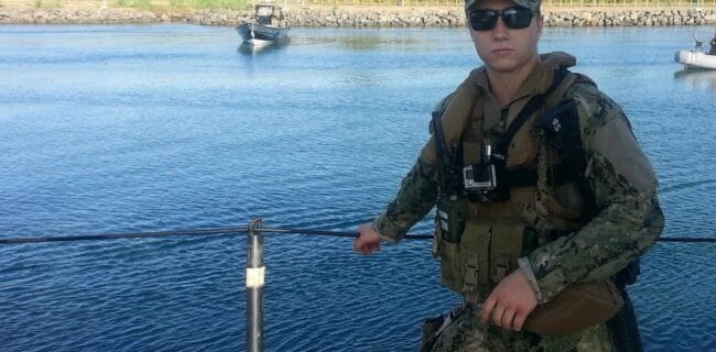 Former U.S. Navy E-6 Patrick “Tate” Adamiak. (Photo courtesy Patrick “Tate” Adamiak).