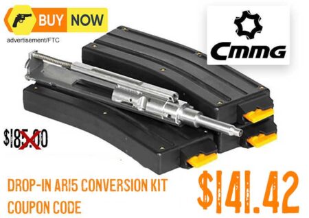 CMMG AR15 22LR Bravo Rifle Conversion Kit +3 Mags lowest price sept2025