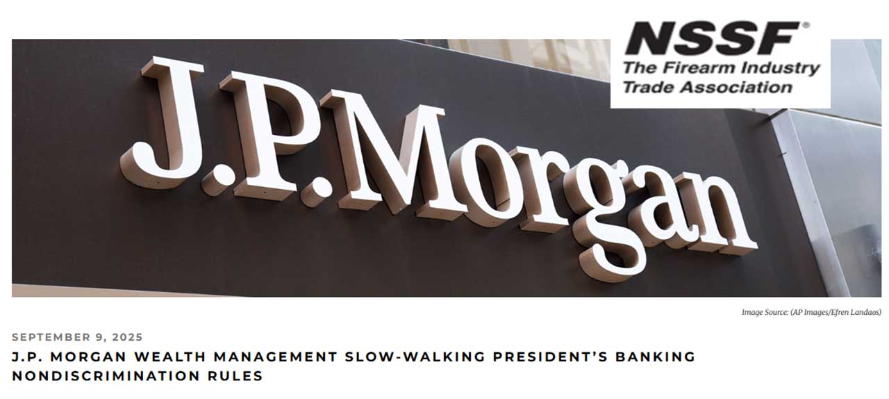 J.P. Morgan Wealth Management Slow-Walking President’s Banking Nondiscrimination Rules