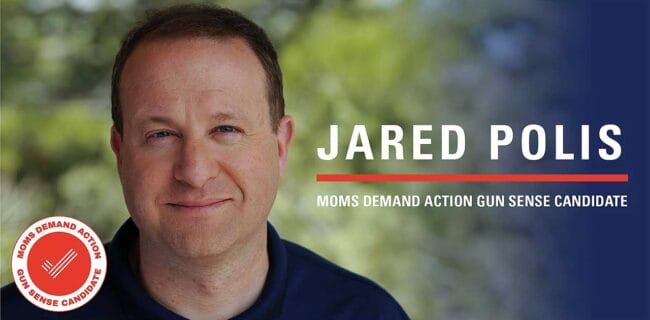Jared Polis Gun Sense Candidate