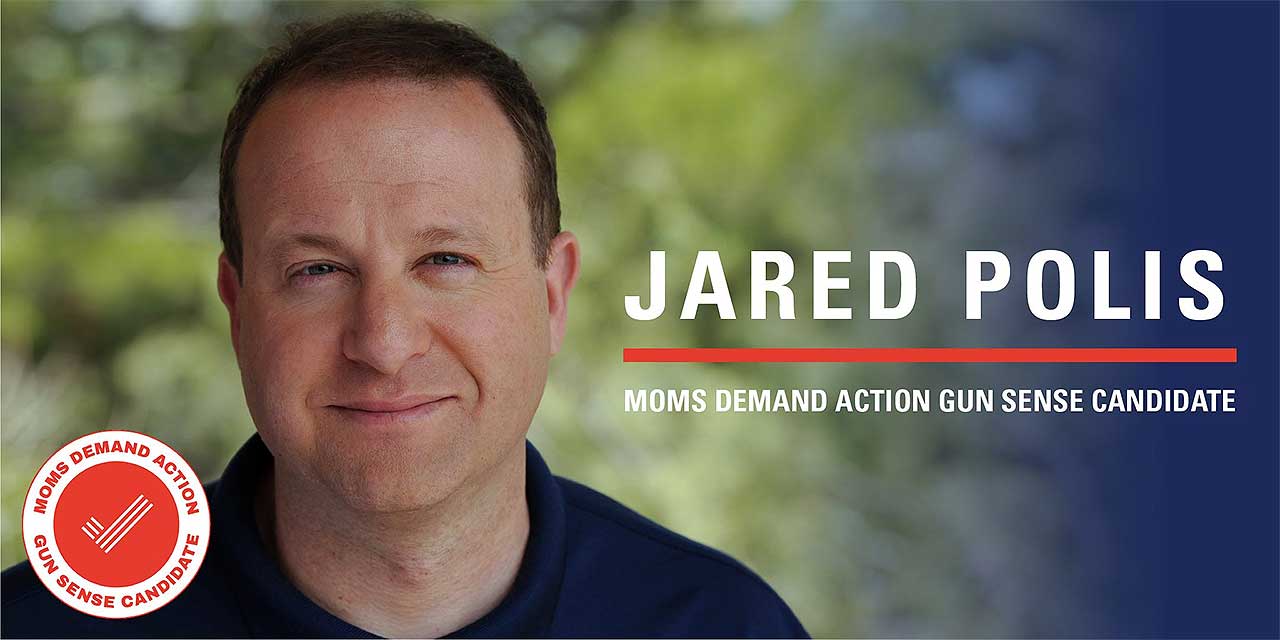 Jared Polis Gun Sense Candidate