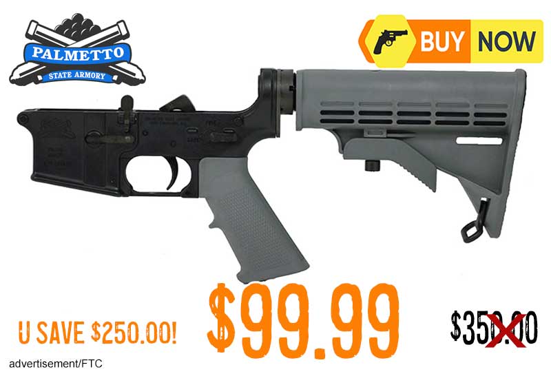 PSA AR15 Freedom Classic Lower Gray lowest price