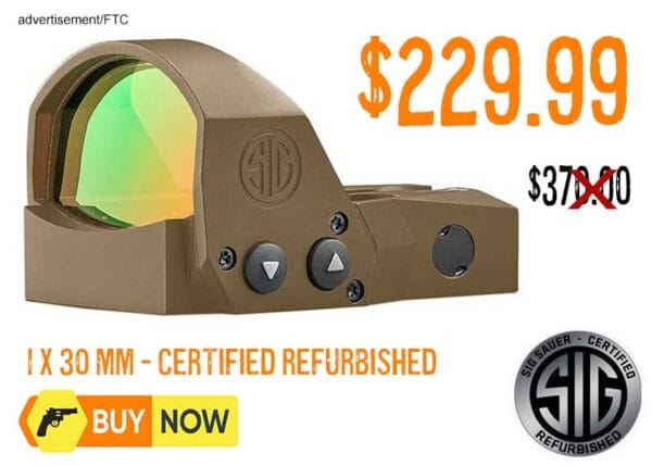 SIG SAUER ROMEO1PRO 1x30mm Red Dot lowest price