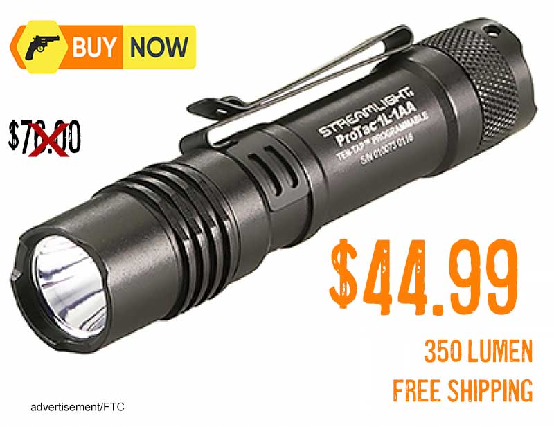 Streamlight ProTac 1L-1AA Everyday Carry Flashlight lowest price