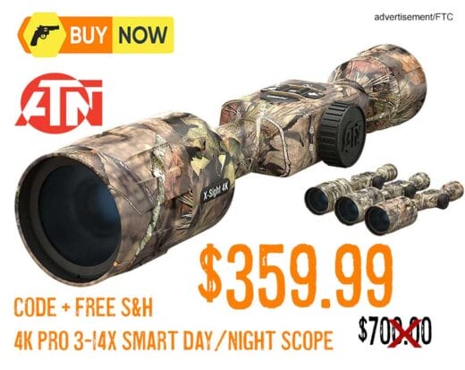 X-Sight 4K Pro 3-14X Smart Day/Night Rifle Scope lowest price