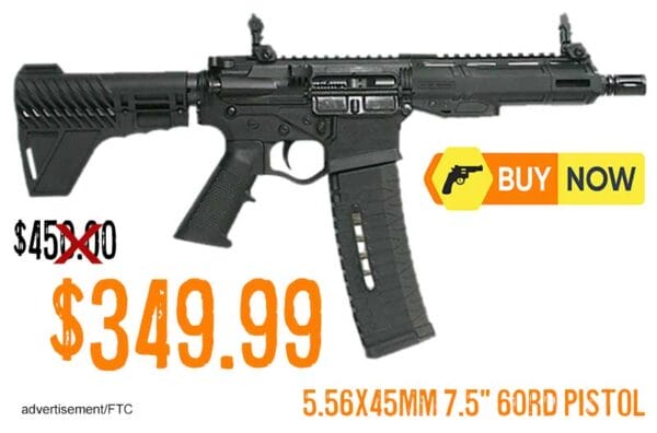 ATI Alpha Maxx 5.56X45mm 75 60rd Pistol lowest price