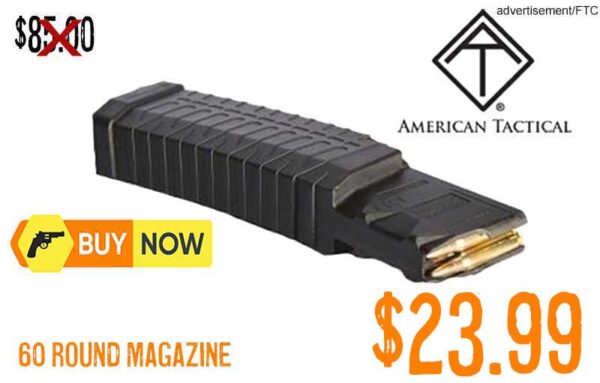 ATI Schmeisser 5.56 .223 AR15 60Rd G2 MLE Magazine Feb2025 lowest price nov2025