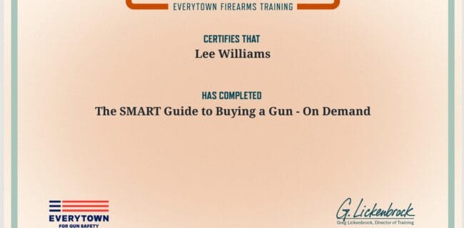Everytown’s Firearm “Training”: Where Fear Is the Curriculum and Facts Don’t Apply