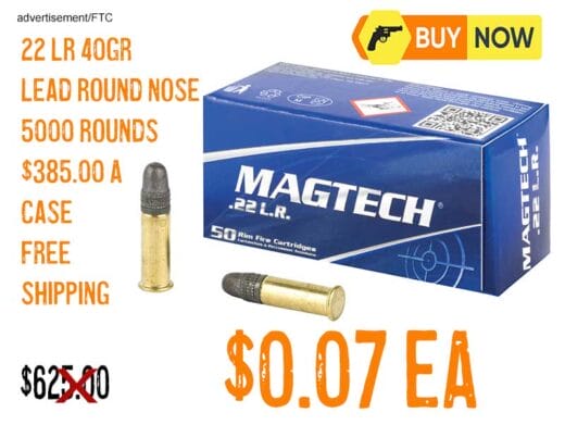 Magtech 22 LR 40Gr Lead Round Nose ammunition lowest price