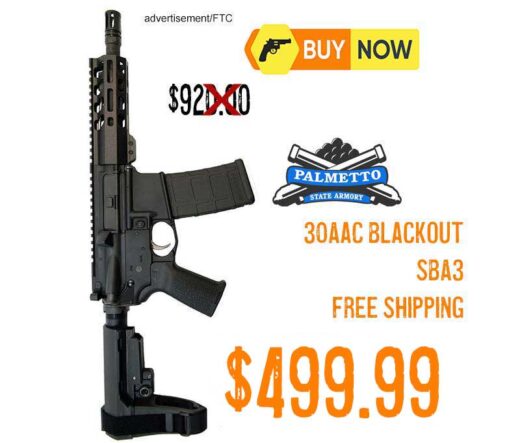 PSA 7.5" Pistol-Length 300AAC LtWght SBA3 Pistol lowest price nov2025