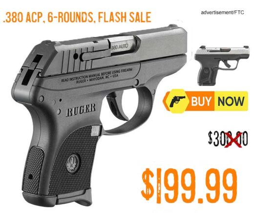 Ruger Lcp .380 Acp pistol lowest price oct2025dec2025