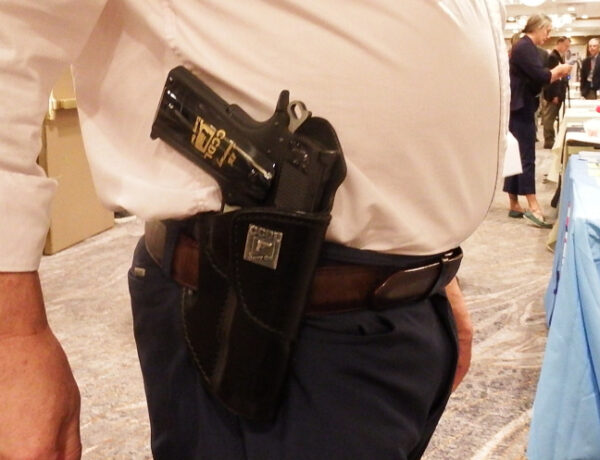 Some CCDL members at the Gun Rights Policy Conference were open carrying because they legally could do so in Utah.