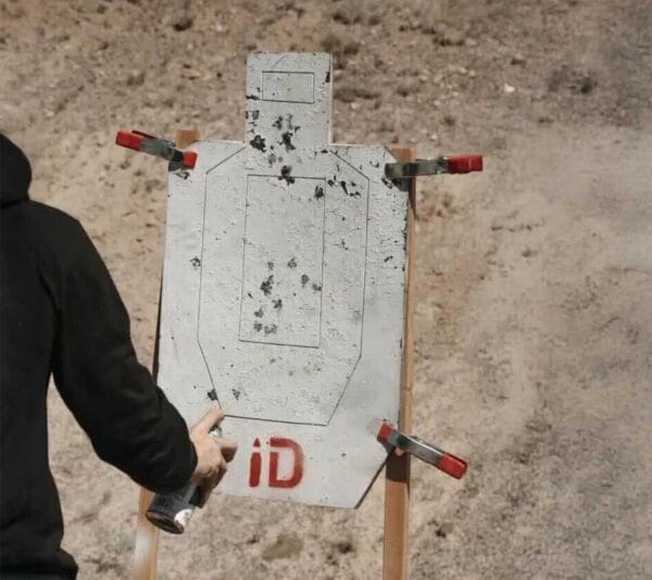 Testing Infinity Target at the Range IMG Infinity