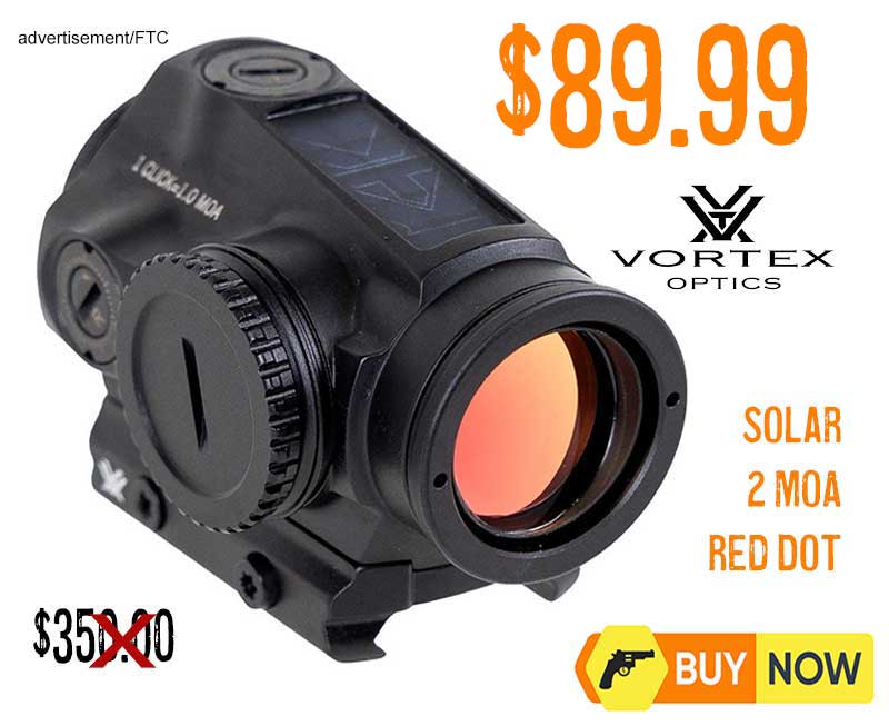 Vortex SPARC Solar 2 MOA Red Dot Sight Lowest price nov2025