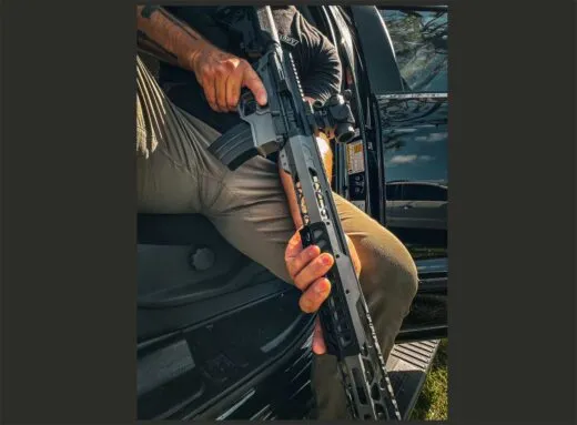 Bilson Arms Forward Charging System Ar15 Rifle lifestyle