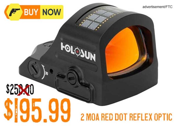 Holosun HS407C-X2 2-MOA Red Dot Pistol Reflex Optic lowest price