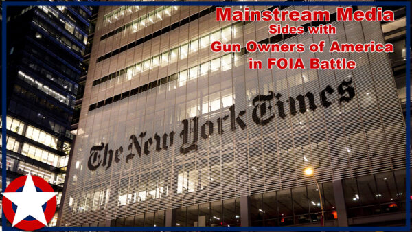 Legacy Media Companies Side with GOA Over FOIA Battle