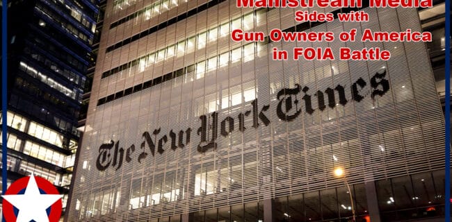 Legacy Media Companies Side with GOA Over FOIA Battle