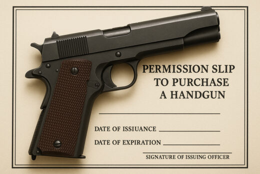 â€˜Permit-to-Purchaseâ€™ Requirements Turn Right into Privilege; They Cannot Stand, Image created by AI