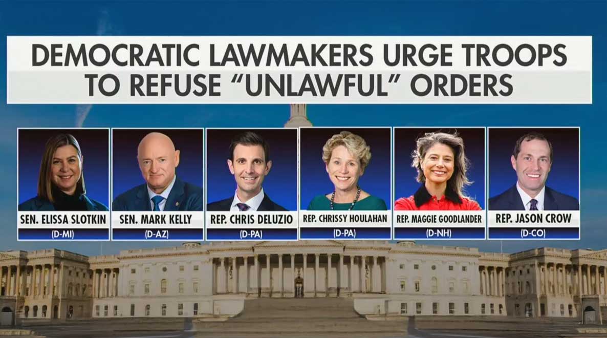 The Seditious Six Lead by mark Kelly