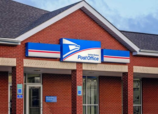 United States Post Office iStock-Carmen K Sisson 2200050167