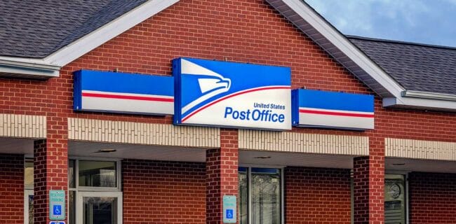 United States Post Office iStock-Carmen K Sisson 2200050167